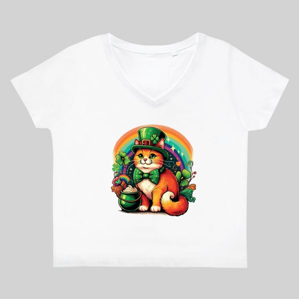 Col V Femmes / Chats ~ Saint Patrick