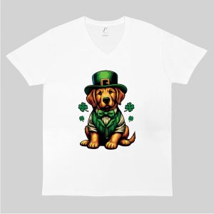 Col V Hommes / Chien ~ Saint Patrick