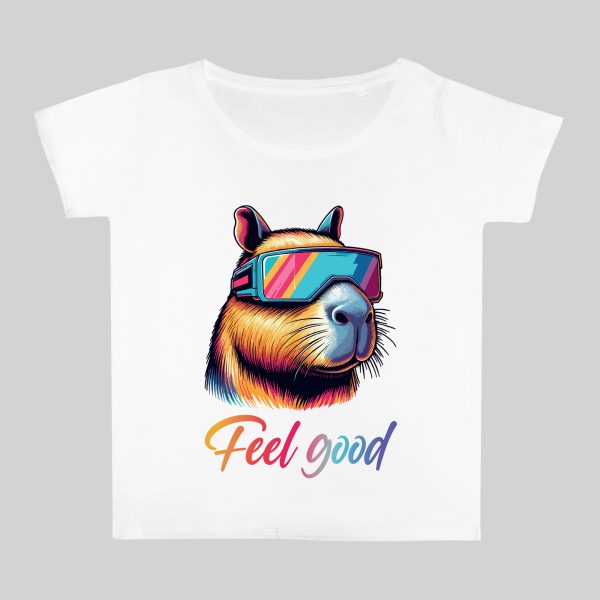 Col rond Femmes / Capybara ~ Colors Vibes