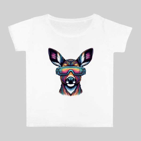 Col rond Femmes / Cerf ~ Colors Vibes