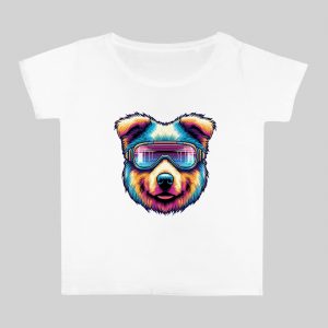 Col rond Femmes / Chien ~ Colors Vibes