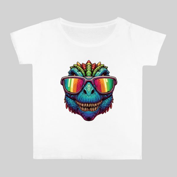 Col rond Femmes / Dinosaure II ~ Colors Vibes