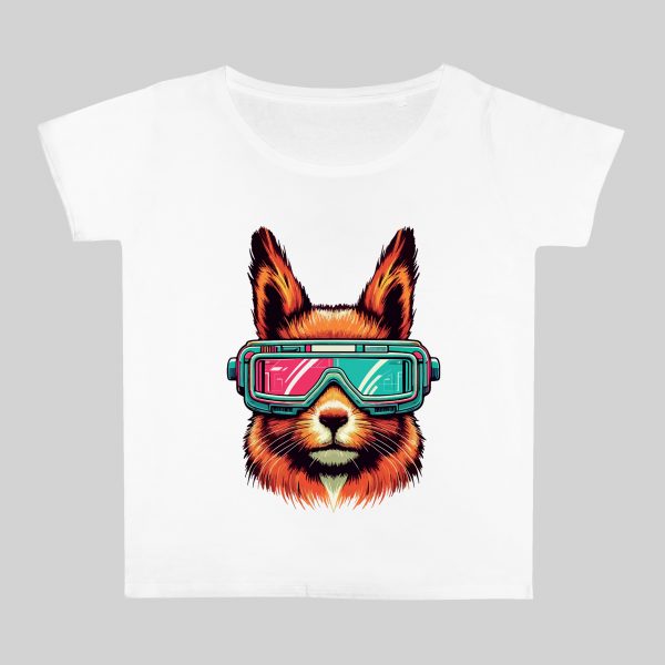 Col rond Femmes / Écureuil ~ Colors Vibes