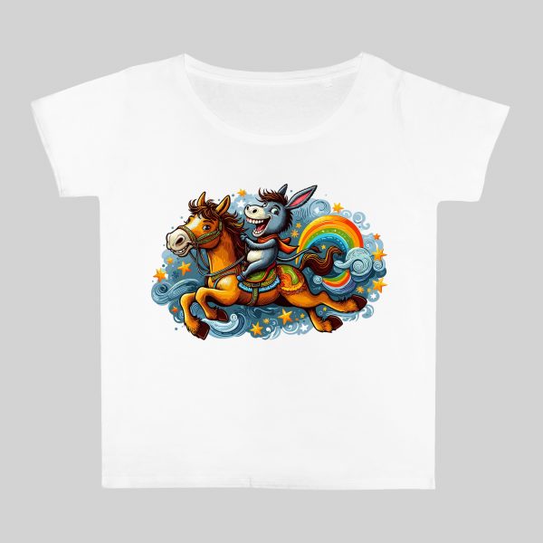 Col rond Femmes / Ane ~ Humours