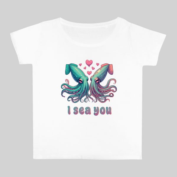 Col rond Femmes / Calamars ~ Loves