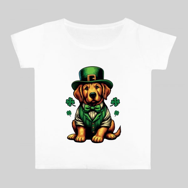Col rond Femmes / Chien ~ Saint Patrick