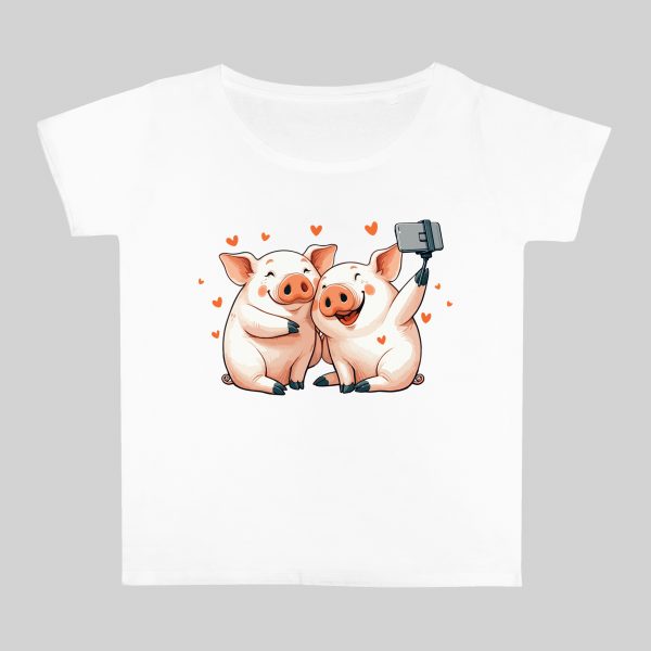 Col rond Femmes / Cochons ~ Loves