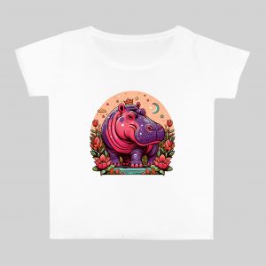 Col rond Femmes / Hippopotame I ~ Summers Vibes