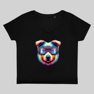 Col V Femmes / Chien ~ Colors Vibes