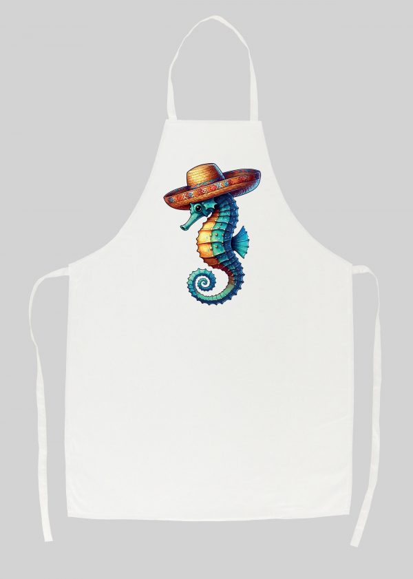 Tablier Hippocampe ~ Danses & Fiestas