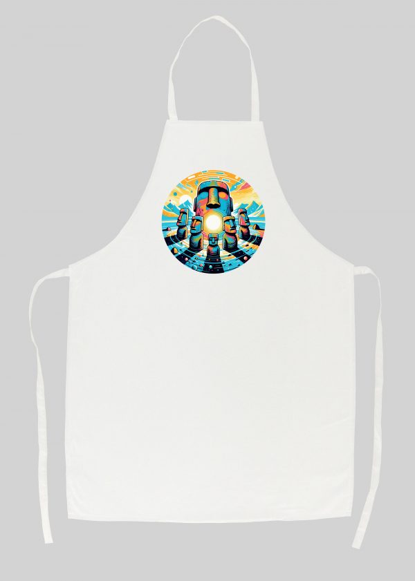 Tablier Ile de Pâques II ~ Spirituelles & Zen