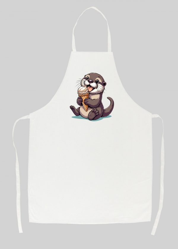 Tablier Loutre ~ Eat me & Drink me