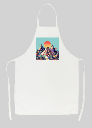 Tablier Pyramides I ~ Spirituelles & Zen