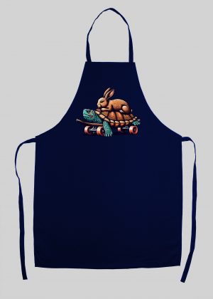 Tablier Tortue & Lièvre ~ Humours
