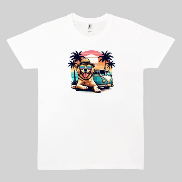 Col rond Hommes / Chien ~ Summers Vibes