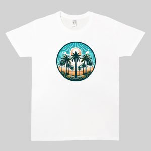 Col rond Hommes / Palmiers ~ Summers Vibes