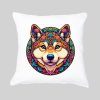 Housse de coussin Chien ~ Mandala
