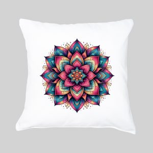 Housse de coussin Fleurs ~ Mandala