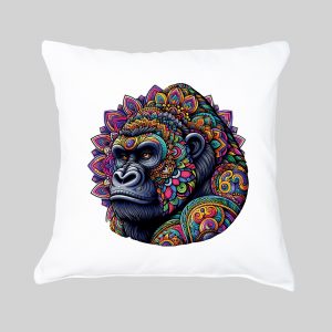 Housse de coussin Gorille ~ Mandala