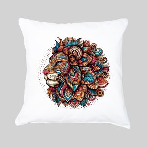 Housse de coussin Lion ~ Mandala