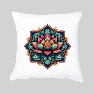 Housse de coussin Lotus ~ Mandala