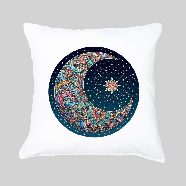 Housse de coussin Lune I ~ Mandala