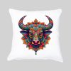 Housse de coussin Taureau ~ Mandala