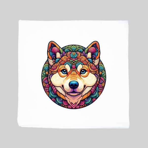 Housse de coussin Chien ~ Mandala