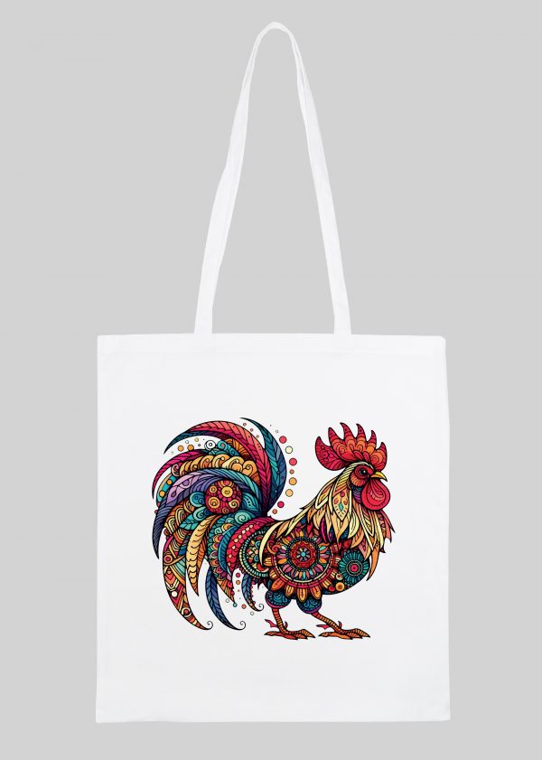 Tote Bag Coq ~ Mandala