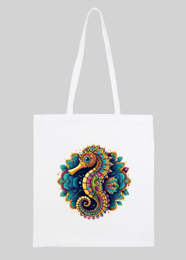Tote Bag Hippocampe ~ Mandala