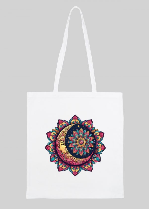 Tote Bag Lune II ~ Mandala
