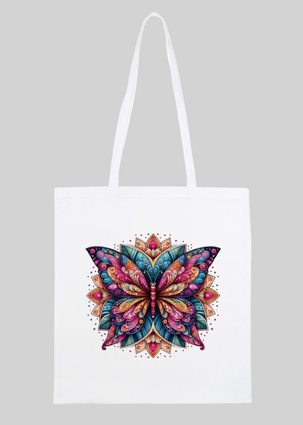 Tote Bag Papillon II ~ Mandala