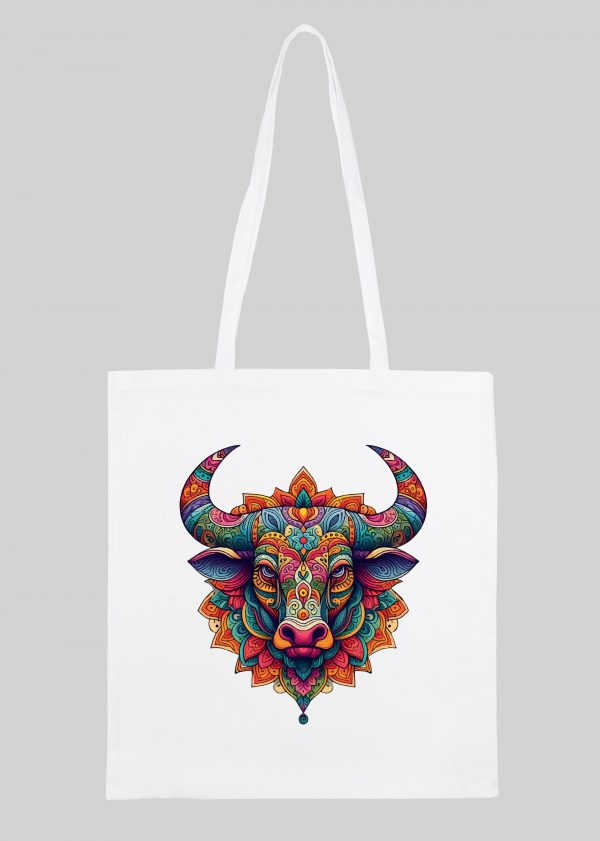 Tote Bag Taureau ~ Mandala