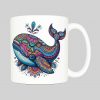 Mug Baleine ~ Mandalas