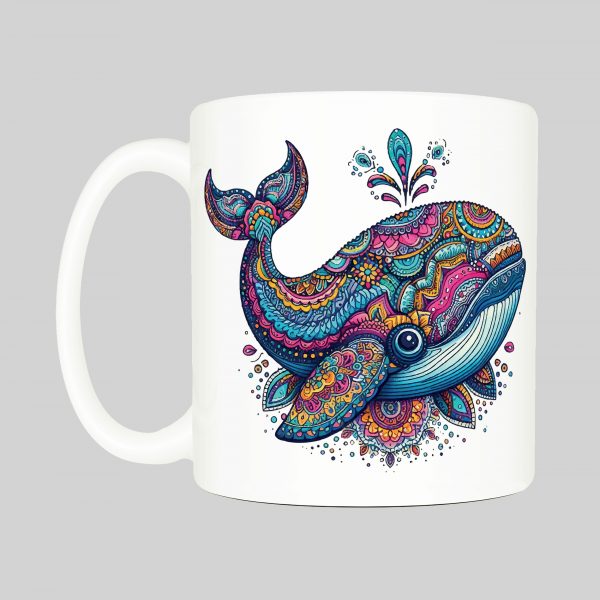 Mug Baleine ~ Mandalas