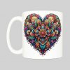 Mug Coeur ~ Mandalas