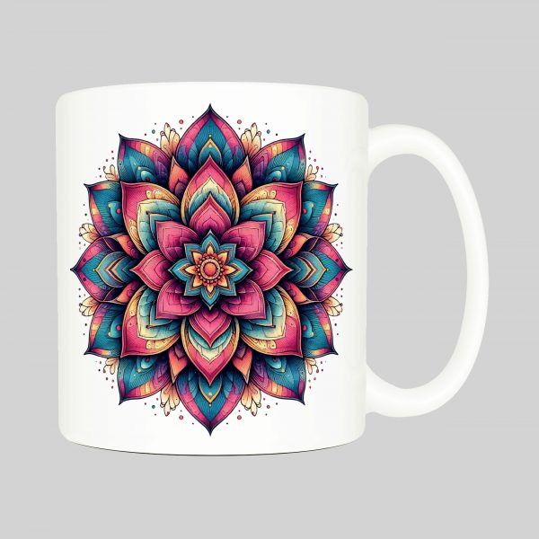 Mug Fleurs ~ Mandalas