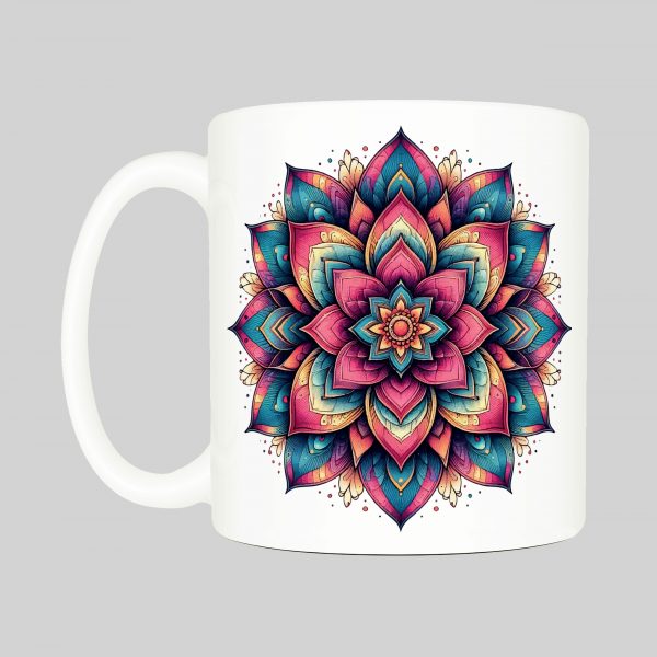 Mug Fleurs ~ Mandalas