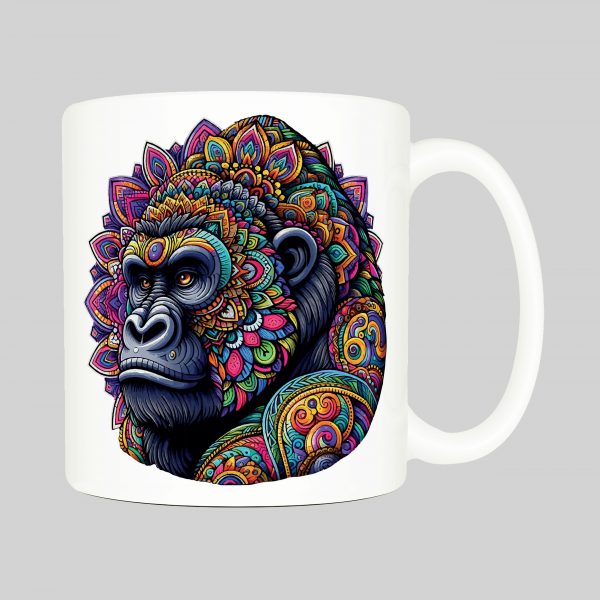 Mug Gorille ~ Mandalas