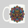Mug anse côté droit Grenouille Mandala I Mug Grenouille ~ Mandalas