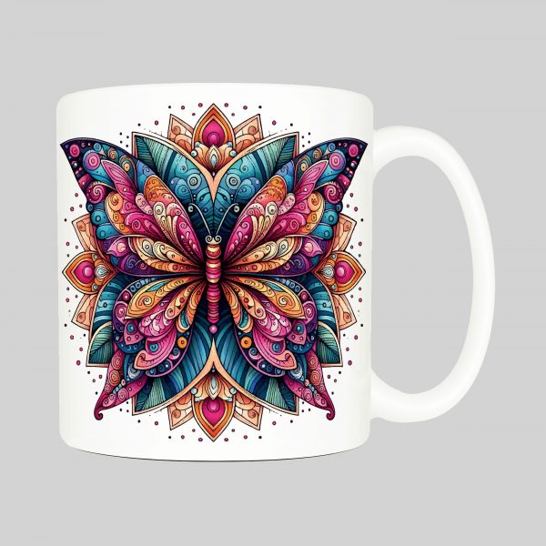 Mug Papillon II ~ Mandalas