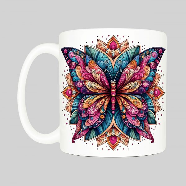 Mug Papillon II ~ Mandalas