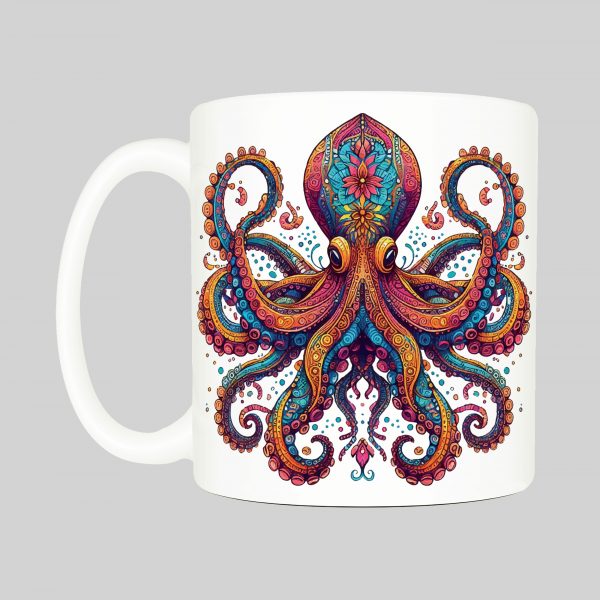 Mug Pieuvre ~ Mandalas