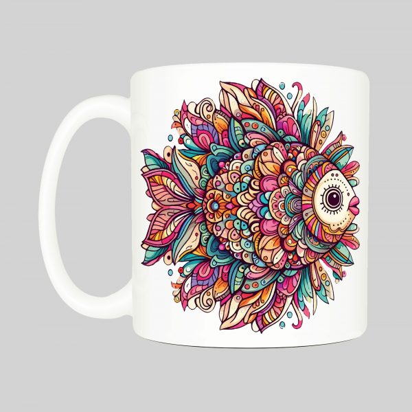 Mug Poisson ~ Mandalas
