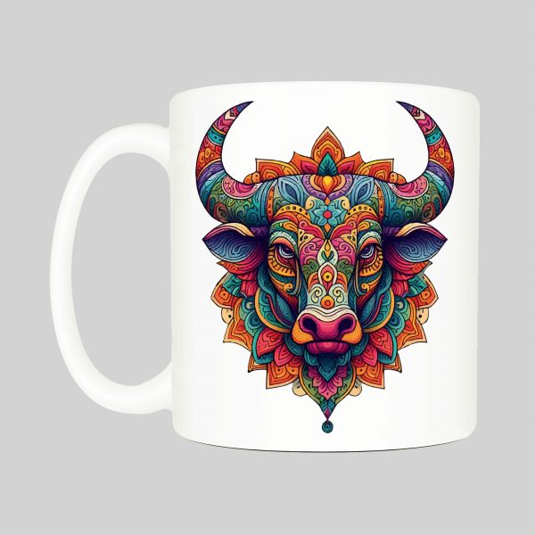 Mug Taureau ~ Mandalas