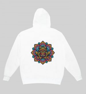 Sweats à capuche Unisexe Adultes / Grenouille ~ Mandala