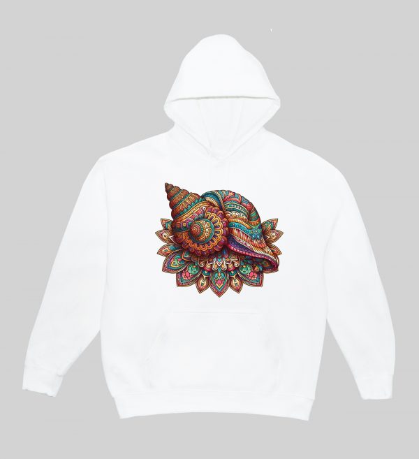 Sweats à capuche Unisexe Adultes / Coquillage ~ Mandala
