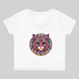 Col V Femmes / Chat ~ Mandala