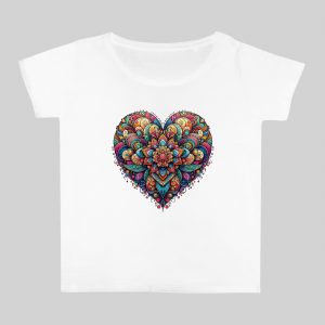 Col rond Femmes / Coeur ~ Mandala