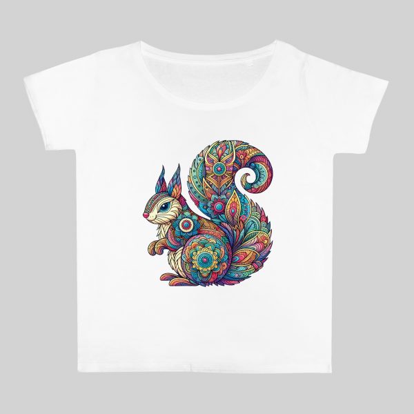 Col rond Femmes / Ecureuil ~ Mandala